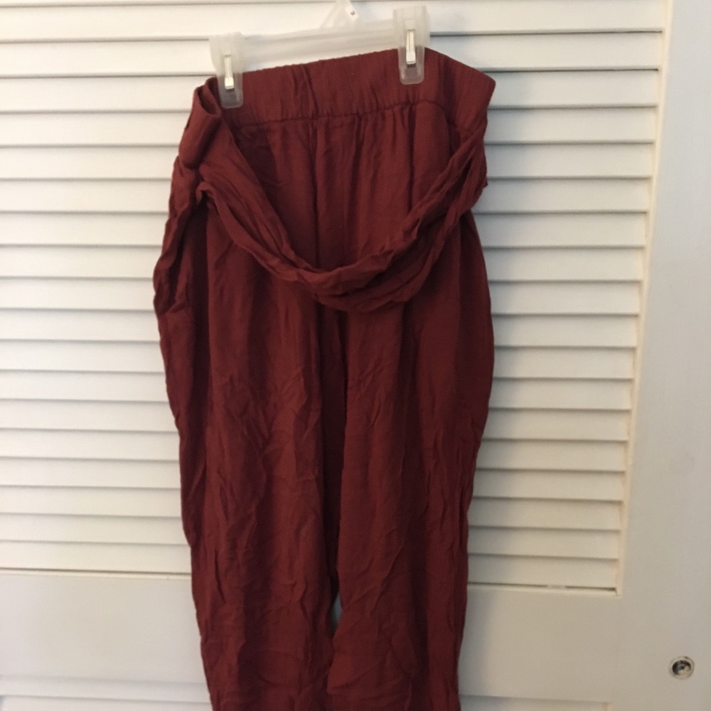 FreePeople Rust Flowy Pants